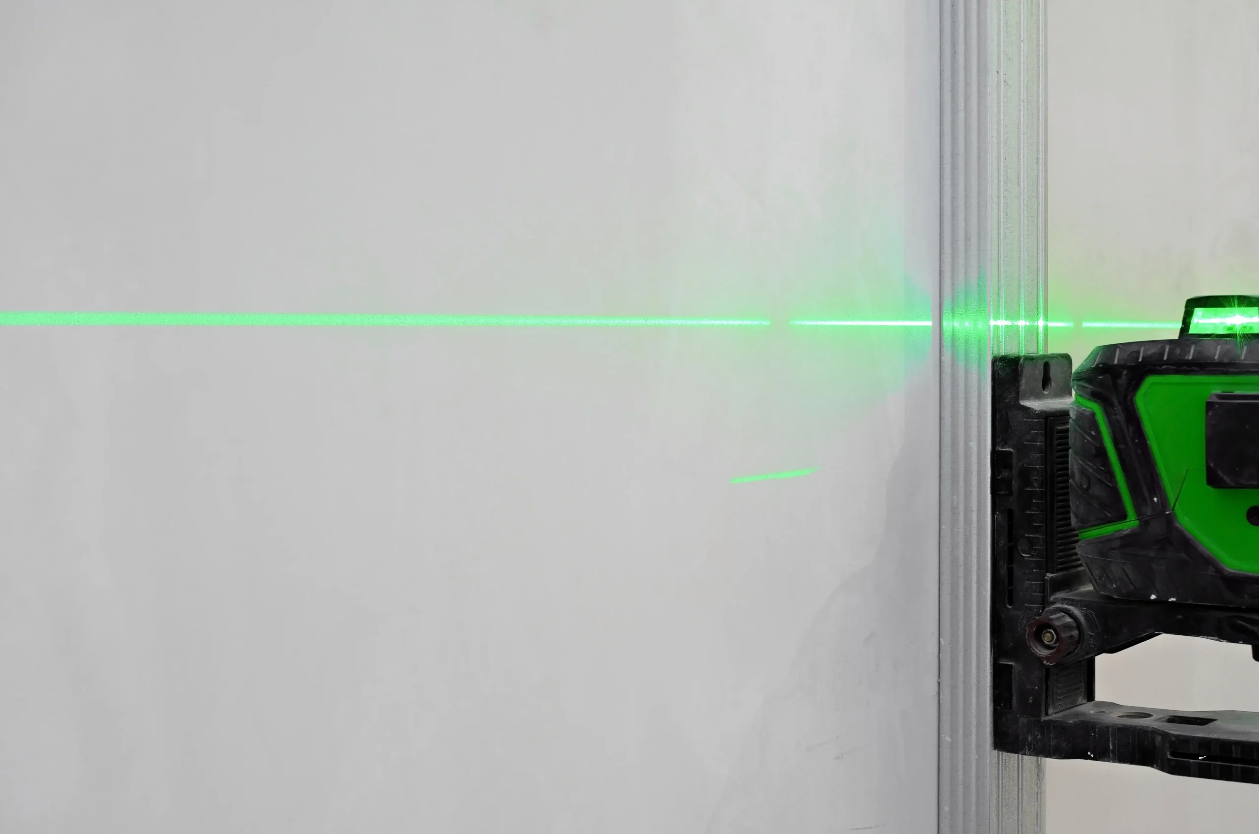 Using a Laser Level Without a Tripod