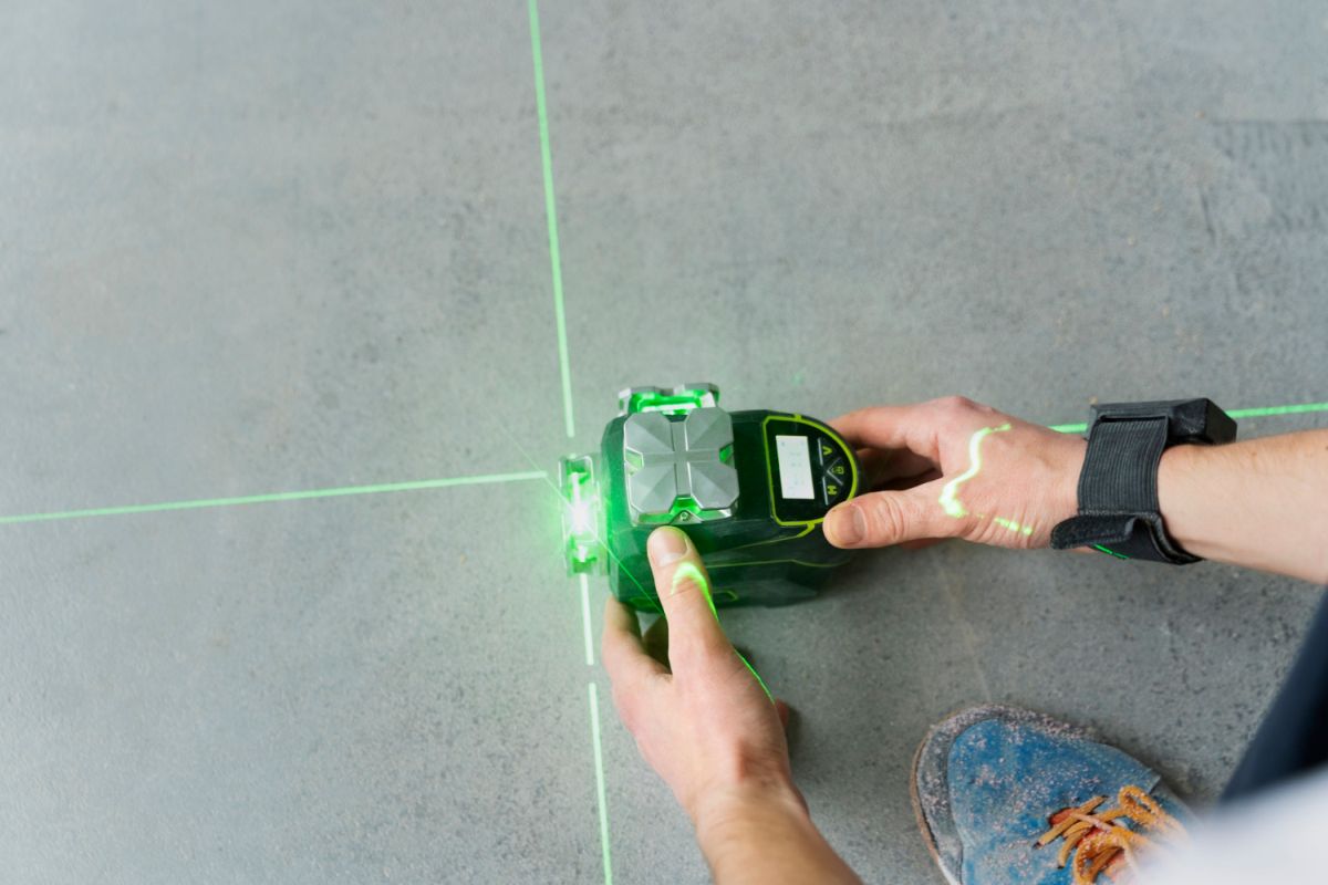 Guide to Using a Laser Level for Footings