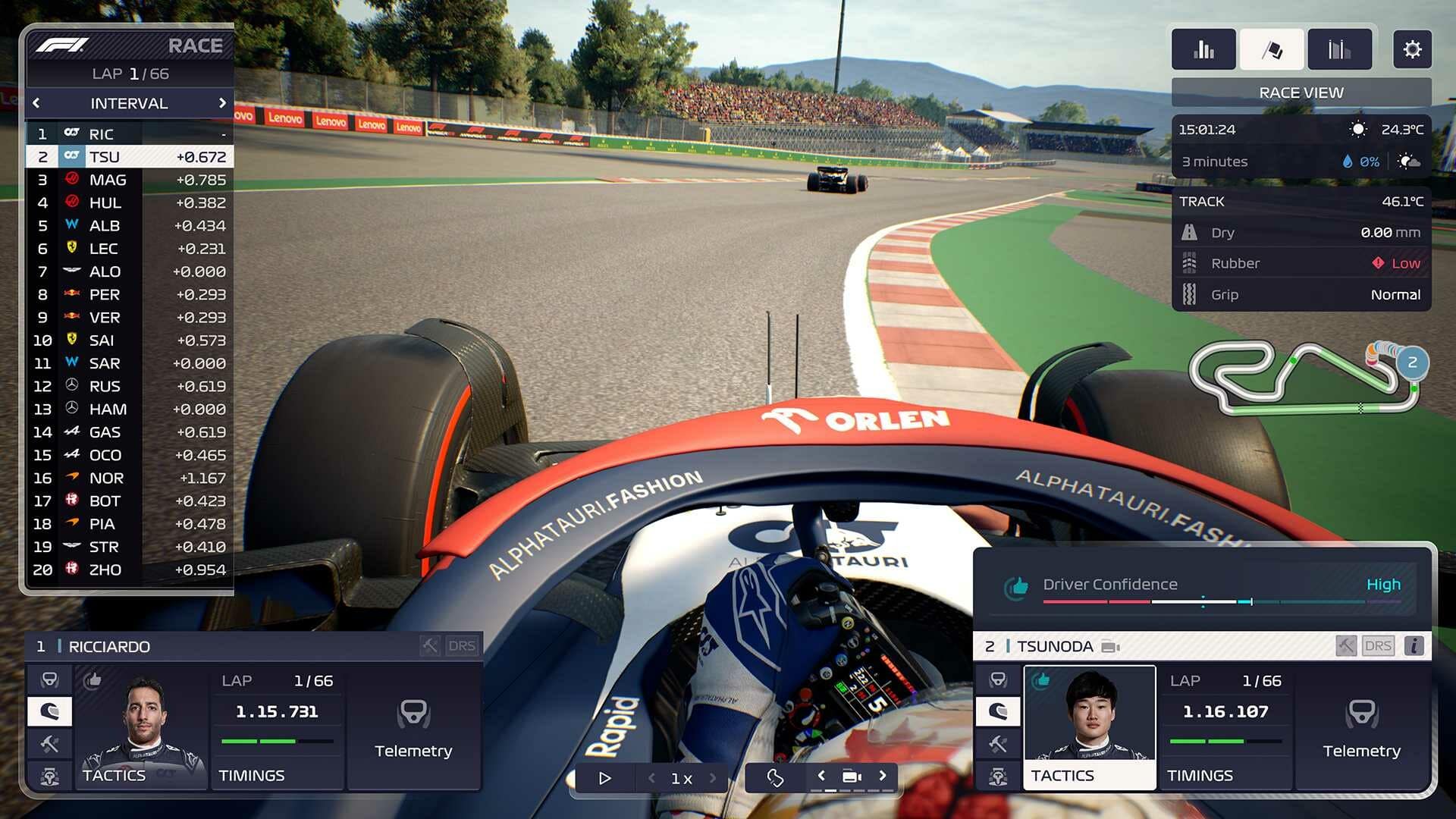 A Look at F1 Manager 2024: An Informal Review